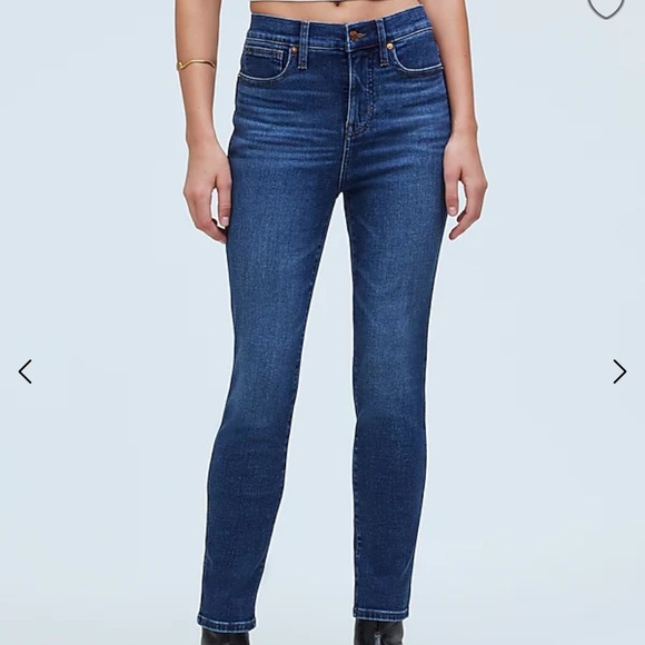 NWT Madewell Petite Stovepipe Jeans (27P) - Picture 3 of 11